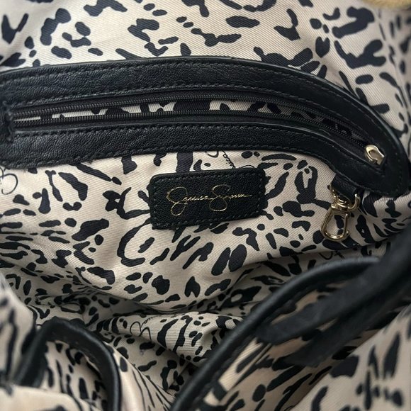 Jessica Simpson Tan And Cream Slouch Bag - Picture 6 of 12